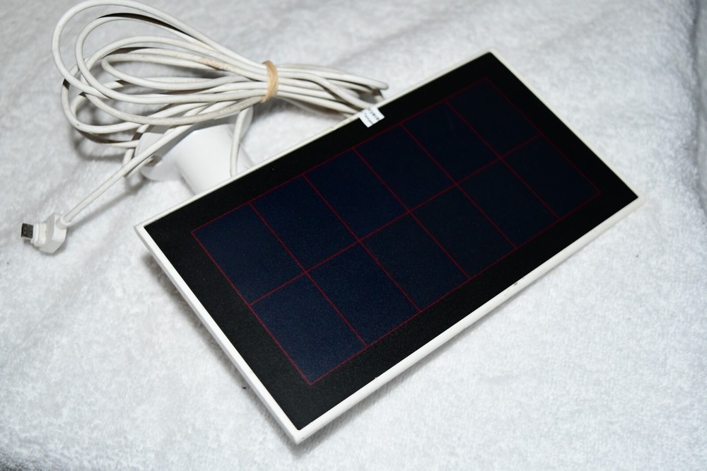 Arlo VMA3600 Micro usb Solar Panel Charger for Arlo Essential Cameras w Mount 2d