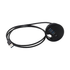Desk Grommet Audio Interface USB Hub for Easy For Desktop Connectivity