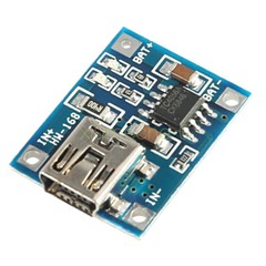2PCS 5V Mini USB 1A Lithium Battery Charging Board Charger Module IN 4.5V-5.5v