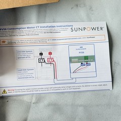 SunPower PVS6 Consumption Meter CT Kit 532173 UL Listed