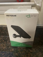 NEW NETGEAR Arlo Solar Panel VMA4600 | Arlo Pro/Go | Mount Cable Kit