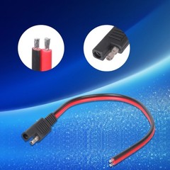 SAE Plugs to 2Pin Cable 30cm/100cm Power Wire with Tinned Ends for DC12/24V