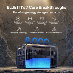 BLUETTI Apex 300 Solar Ready Power Station 7884.8Wh + B500K Battery + SolarX 4K