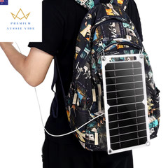 35W Solar Panel with USB Waterproof Outdoor Hiking and Camping Portable Battery