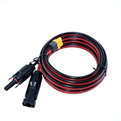 MC4 to XT60 12AWG Solar Extension Charging Cable IP6810FT for Power Station