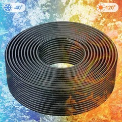 200FT 10AWG Tinned Copper Solar Extension Cable Black for RV/Boat