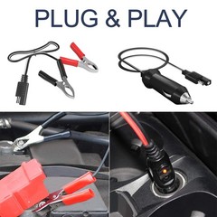 5W Solar Battery Charger Maintainer 12V Waterproof Solar Panel Trickle Charger
