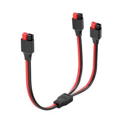 Anderson Y Splitter Cable,12Awg Solar Charging Splitter Cable Solar Panel Extens