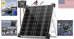 High Efficiency 20W Waterproof Solar Battery Charger with Smart MPPT Technology