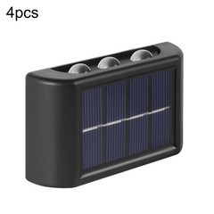 Waterproof Solar Wall Light for Outdoor Decoration and Easy Installation