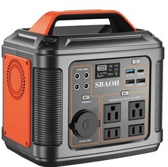 New Portable Power Station 296W/300W/ 80000mAh Power Solar Generator