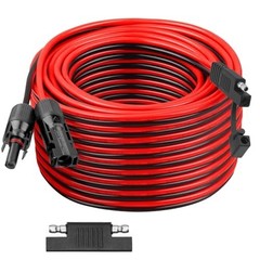 SAE Extension Cable 75FT 10AWG Quick Disconnect Wire SAE Connector Battery