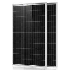 ECOWORTHY 2pcs 100 Watt Solar Panels Monocrystalline Solar Panel for 12V/24V …