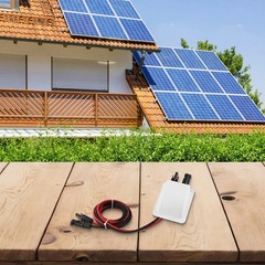 UV Resistant ABS Solar Double Cable Entry Housing 2m 10AWG Tinned Copper