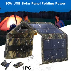 Solar Panel Charger – Portable, Compatible with Phones/Tablets for Outdoor Use