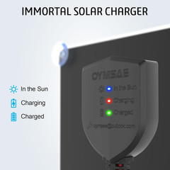 5W 12V Solar Car Battery Charger Portable Waterproof Solar Power Battery Charger