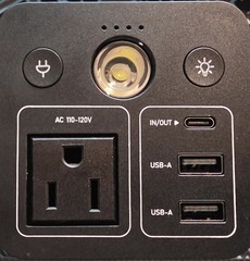 PowerFort 24000mAh/88.8Wh Portable Power Station 100W with AC Outlet, 110V Pure-