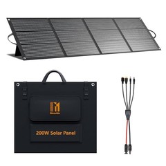 IP68 Waterproof Portable Solar Panel 200W ETFE XT60 Anderson MC4
