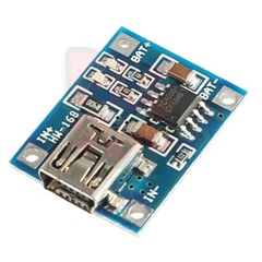 2PCS 5V Mini USB 1A Lithium Battery Charging Board Charger Module IN 4.5V-5.5v