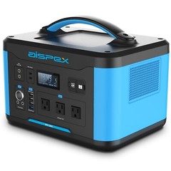 AISPEX 1500W Portable Power Station , 1408Wh Backup Battery, Generator, Camping