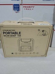 220Wh 300W Energy Storage Portable Power Solar Generator Inverter CPAP/DRONE