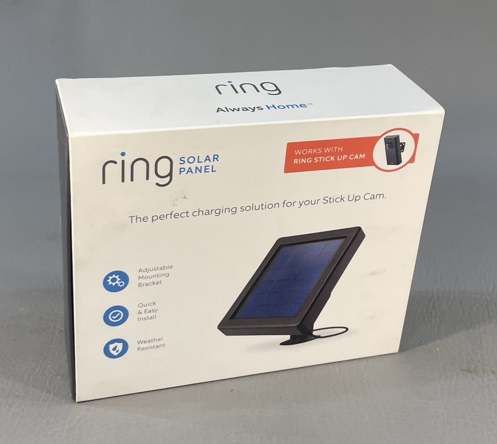 Ring 2nd Gen Solar Panel for Select Ring Security Cameras