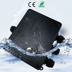 Junction Box Case Container 4Way Electrical Wire IP68 Waterproof Outdoor