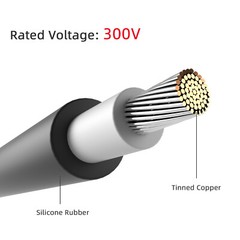 Solar Connector to DC 5.5mmx2.1mm Adapter Extension Cable 16AWG 8mm, 4mmx1.7mm