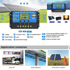 1000W Solar Panel 12V Solar Cell with 60A 100A Controller Solar Charge for Phone