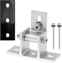 8Pcs Adjustable Solar Panel Mounting Brackets Aluminum Alloy Tilt Roof Mount