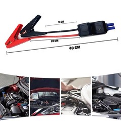 EC5 Heavy Duty Jump Starter Replacement Cables with Battery Clamps-EC5 Connec…