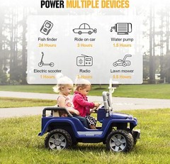 NEW 12V 11Ah LiFePO4 Lithium Iron Phosphate Battery With BMS Deep 3000+ Cycle