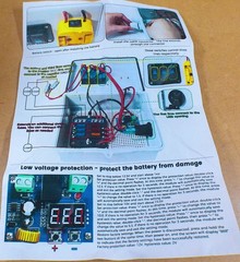 Power Distribution Box with Battery Adapter Fit for De.Walt 20V Battery