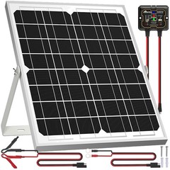 Waterproof 20W Solar Battery Charger for Boat Car RV
