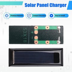 10Pcs Solar Panel 0.5V 100mA Solar Cells Photovoltaic panels Module Sun 4629