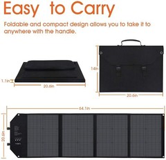Open Box 100W Foldable Solar Panel Charger