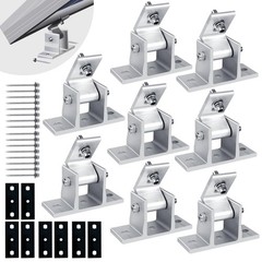 Solar Panel Mounting Brackets, 8PCS Adjustable RV Solar Panel Mount, Tilt Ang…