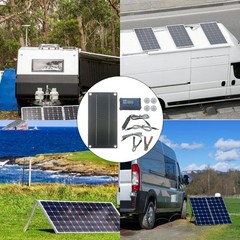 600W 100A Solar Panel Dripping Glues Plate With Wire Solar Systems Module Use