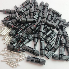 5 10 20 50 80 100 Pairs Solar PV Connector Male and Female 1000VDC 30A Solar Pan