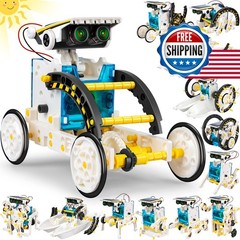 STEM 13-in-1 Solar Power Robots Toy DIY Robotics Kit