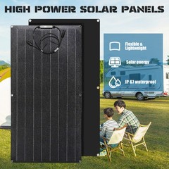 200W Flexible Solar Panel Mono Panel for Outdoor Camping RV Off-Grid System