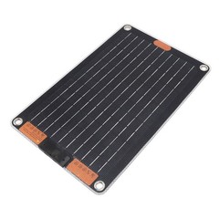 30W 5V3A Solar Panel Double Sided Power Generation Ultra Slim Water Imperme YNIQ