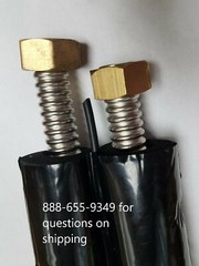 10pc NEW Insulated 3/4 SS Flexible Line Sets 65′ Ea Hose Solar Hot Water Resale