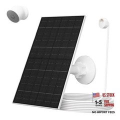 Solar Panel for Google Nest Camera, Solar Power Charger for Nest Cam Indoor &