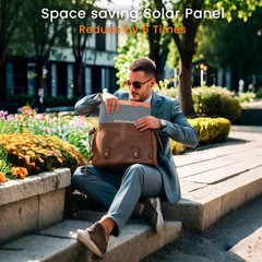 100W Foldable Portable Solar Panel Charger – Waterproof, PD3.0 USB-C, QC3.0 USB-