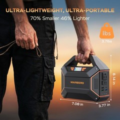 155Wh Solar Generator with Solar Panel Included 30W Portable Power Station 10…