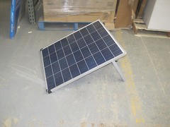 Coleman 90 Watt 12 Volt Crystalline Solar panel with Stand 90W 12V Free Ship