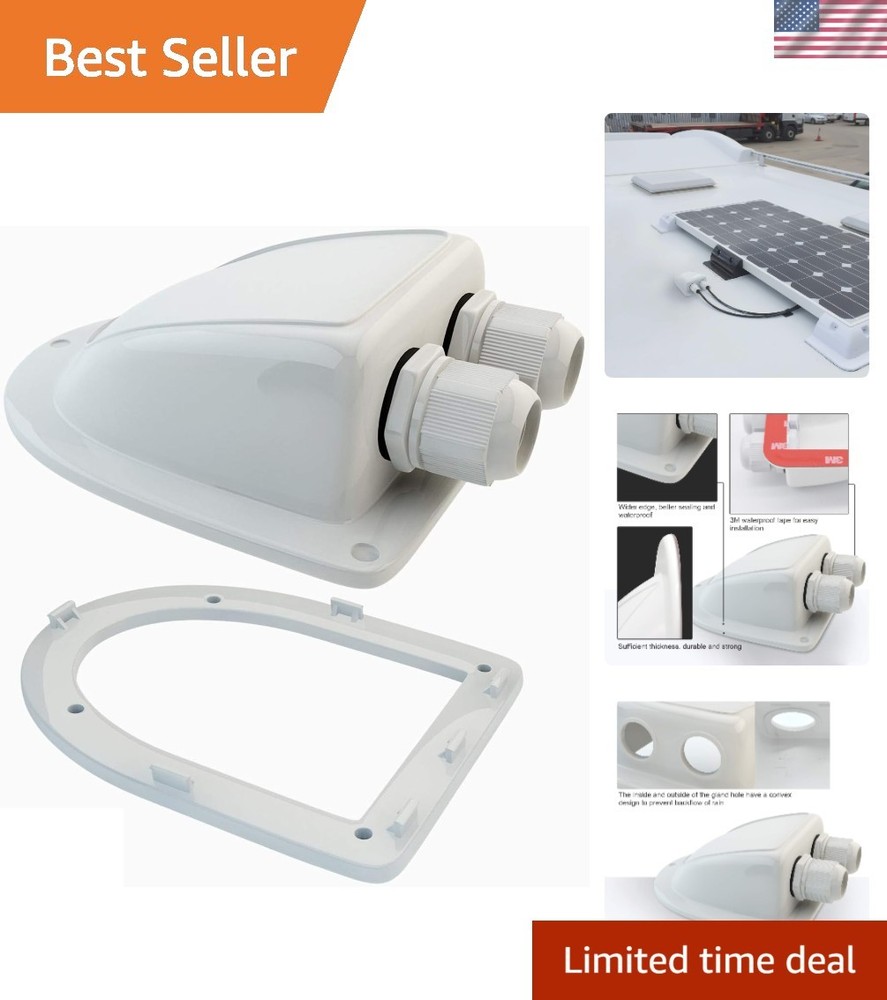 ABS Solar Double Cable Entry Gland Compatible With All Cable Types 2mm²-6mm² …