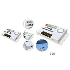 Solar Charge Controller for Batteries with Overload Protection Features