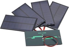 5PCS Micro Solar Panels 5V 200mA Kit – Durable Polycrystalline Technology